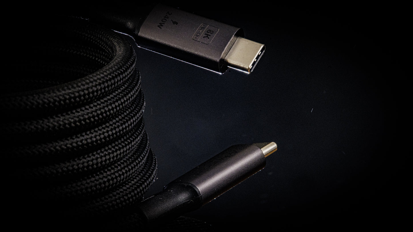 Maximus Pro: 240W, 40Gbps Braided USB-C Cable